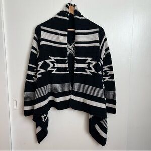 LAUREN by RALPH LAUREN Open Front Aztec Cardigan Size S